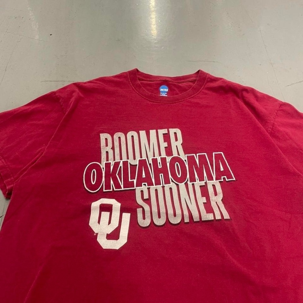NCAA red Okahoma Sooners collegiate tee - Picture 4 of 7